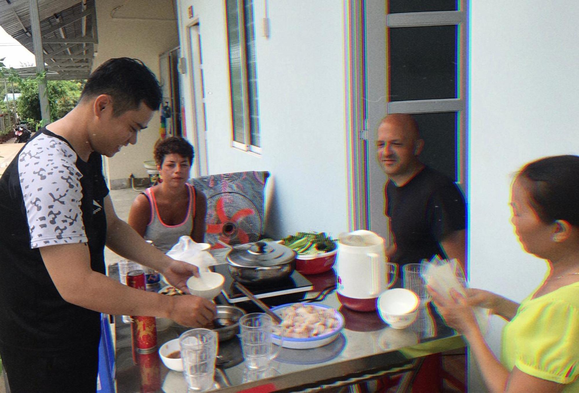 Pun Corner Homestay Chi Khu Co Ong Esterno foto