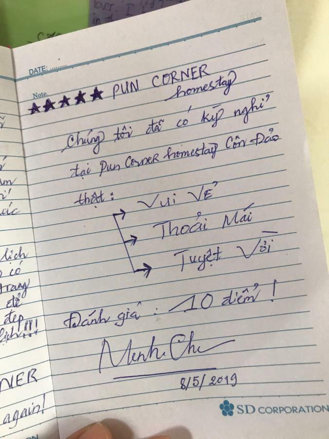 Pun Corner Homestay Chi Khu Co Ong Esterno foto